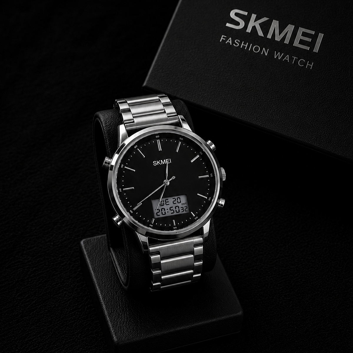 SKMEI 1652 Men's Analog-Digital Dual Display Watch