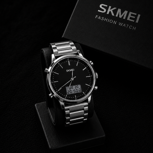 SKMEI 1652 Men's Analog-Digital Dual Display Watch