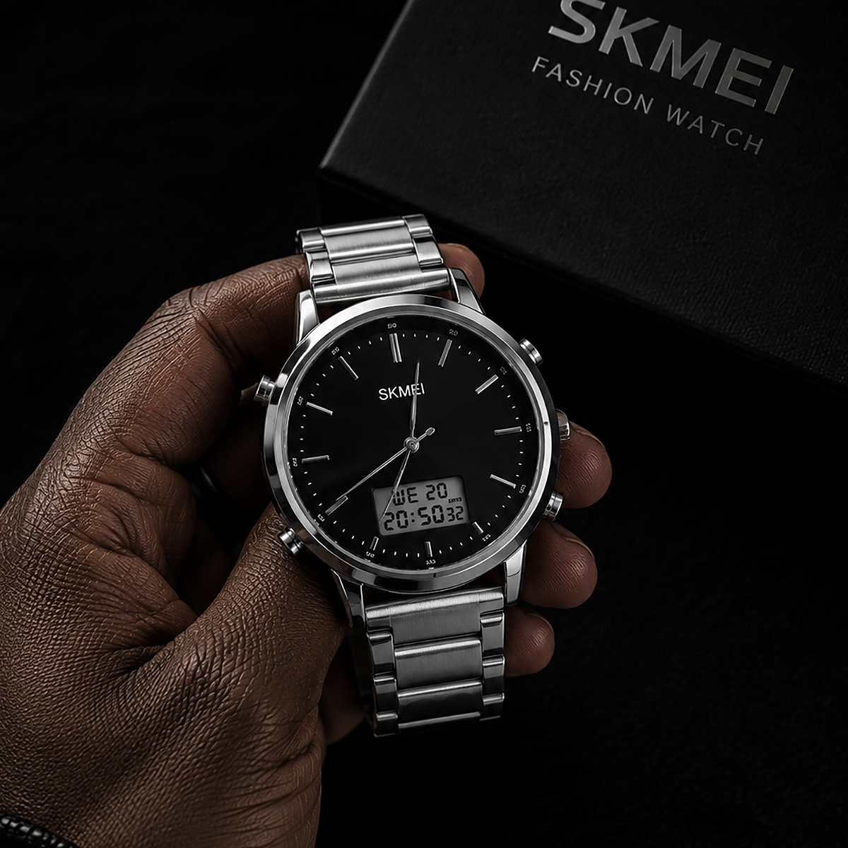 SKMEI 1652 Men's Analog-Digital Dual Display Watch